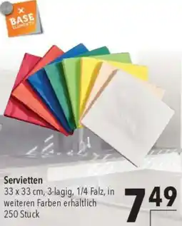 CITTI Markt Servietten Angebot