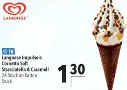 CITTI Markt Langnese Impulseis Cornetto Soft Stracciatella & Caramell Angebot