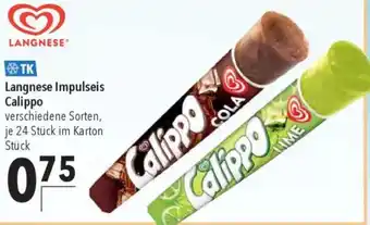 CITTI Markt Langnese Impulseis Calippo Angebot