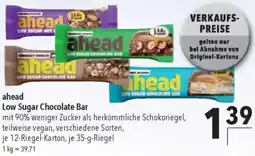 CITTI Markt ahead Low Sugar Chocolate Bar Angebot