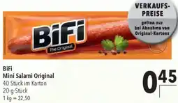 CITTI Markt BiFi Mini Salami Original Angebot