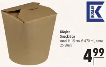 CITTI Markt Kögler Snack Box Angebot