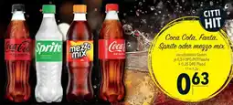 CITTI Markt Coca Cola, Fanta, Sprite oder mezzo mix Angebot