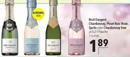 CITTI Markt Brut Dargent Chardonnay, Pinot Noir Rosé, Spritz oder Chardonnay free Angebot