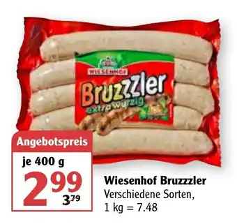 Globus Wiesenhof Bruzzzler 400g Angebot