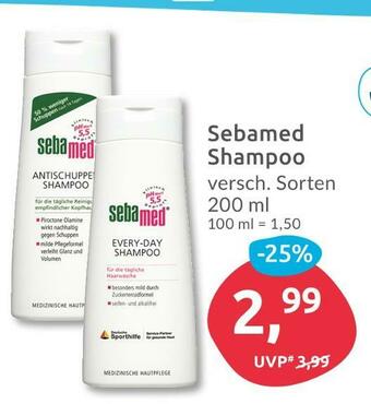 Budni Sebamed shampoo Angebot