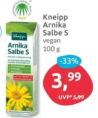 Budni Kneipp arnika salbe s Angebot