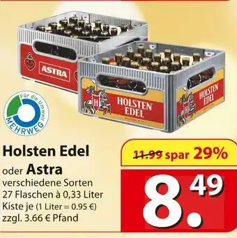 Famila Nord Ost Holsten edel oder astra Angebot