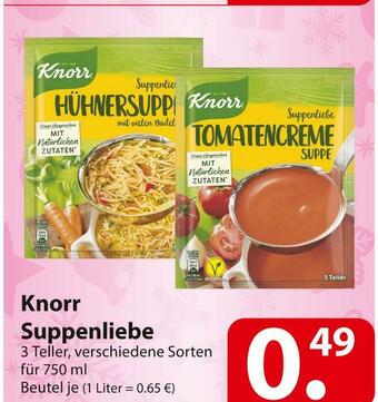 Famila Nord Ost Knorr suppenliebe Angebot