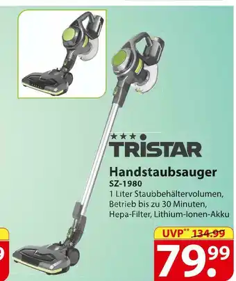 Famila Nord Ost Tristar handstaubsauger sz-1980 Angebot