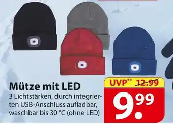 Famila Nord Ost Mütze mit led Angebot