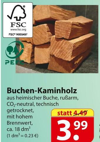Famila Nord Ost Buchen-kaminholz Angebot