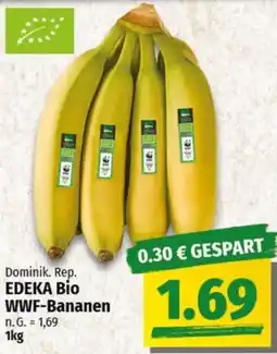 nah & gut Edeka Bio WWF-Bananen Angebot