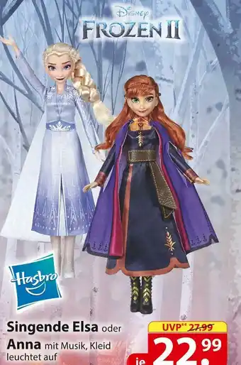 Famila Nord Ost Hasbro singende elsa oder anna Angebot