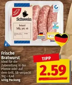 nah & gut Gut & Günstig Frische Bratwurst Angebot