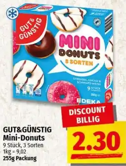 nah & gut GUT&GÜNSTIG Mini-Donuts Angebot