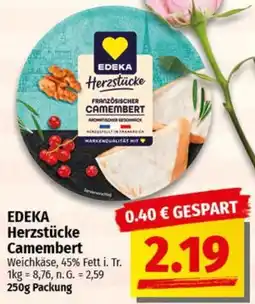nah & gut EDEKA Herzstücke Camembert Angebot