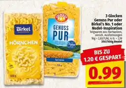 nah & gut 3 Glocken Genuss Pur oder Birkel's No. 1 oder Nudel-Inspiration Angebot