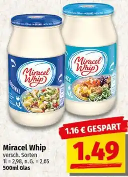 nah & gut Miracel Whip Angebot