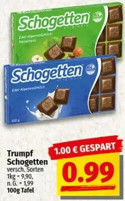 nah & gut Trumpf Schogetten Angebot