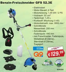 Stabilo Fachmarkt Güde Benzin-Freischneider GFS 52.3E Angebot