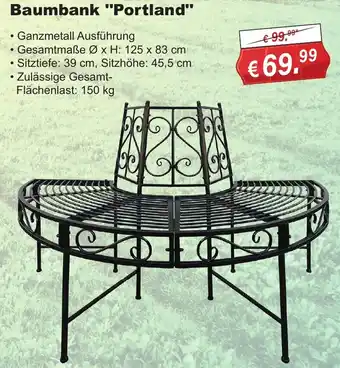 Stabilo Fachmarkt Baumbank "Portland" Angebot