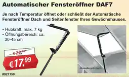 Stabilo Fachmarkt Automatischer Fensteröffner DAF7 Angebot