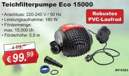 Stabilo Fachmarkt Teichfilterpumpe Eco 15000 Angebot