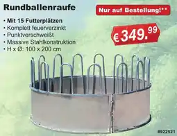 Stabilo Fachmarkt Rundballenraufe Angebot