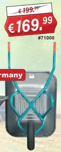Stabilo Fachmarkt Schubkarre "Bully 140" Angebot
