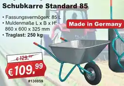 Stabilo Fachmarkt Schubkarre Standard 85 Angebot