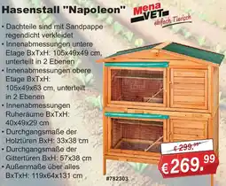 Stabilo Fachmarkt Hasenstall "Napoleon" Angebot