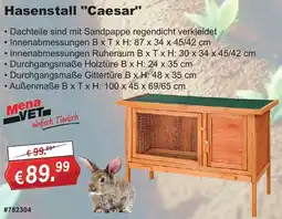 Stabilo Fachmarkt Hasenstall "Caesar" Angebot