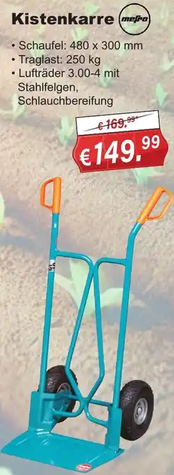 Stabilo Fachmarkt Kistenkarre Angebot