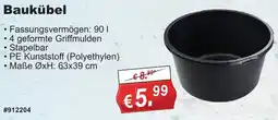 Stabilo Fachmarkt Baukübel Angebot