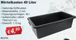Stabilo Fachmarkt Mörtelkasten 40 Liter Angebot