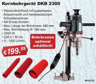 Stabilo Fachmarkt Kernbohrgerät DKB 2300 Angebot
