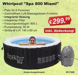 Stabilo Fachmarkt Whirlpool "Spa 800 Miami" Angebot