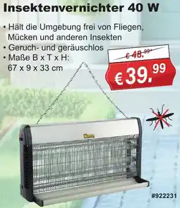 Stabilo Fachmarkt Insektenvernichter 40 W Angebot