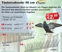Stabilo Fachmarkt KesTek Taubenabwehr 50 cm Angebot