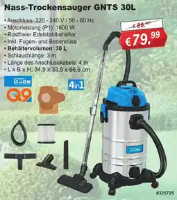 Stabilo Fachmarkt Güde Nass-Trockensauger GNTS 30L Angebot