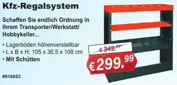 Stabilo Fachmarkt Kfz-Regalsystem Angebot