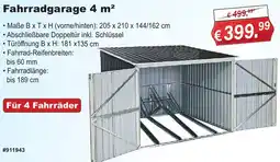 Stabilo Fachmarkt Fahrradgarage 4 m² Angebot