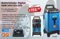 Stabilo Fachmarkt Güde Batterielader Digital GDB 24V/12V-250 Angebot