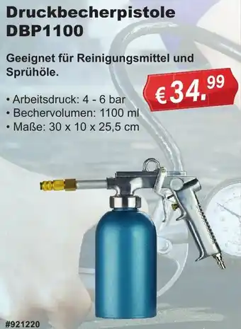 Stabilo Fachmarkt Druckbecherpistole DBP1100 Angebot