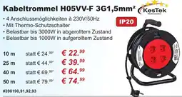 Stabilo Fachmarkt KesTek Kabeltrommel H05VV-F 3G1,5mm² Angebot