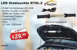 Stabilo Fachmarkt KesTek LED Stableuchte KTSL-2 Angebot