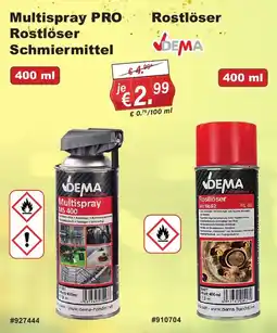 Stabilo Fachmarkt Multispray PRO Rostlöser Schmiermittel Angebot