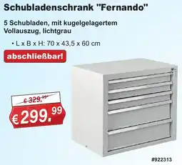Stabilo Fachmarkt Schubladenschrank "Fernando" Angebot
