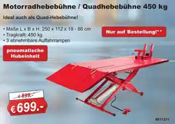 Stabilo Fachmarkt Motorradhebebühne / Quadhebebühne 450 kg Angebot